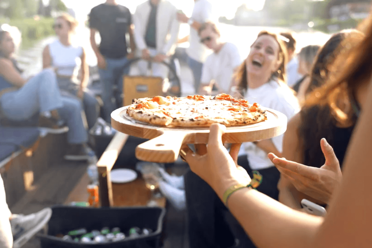 Pizza & borrelboot