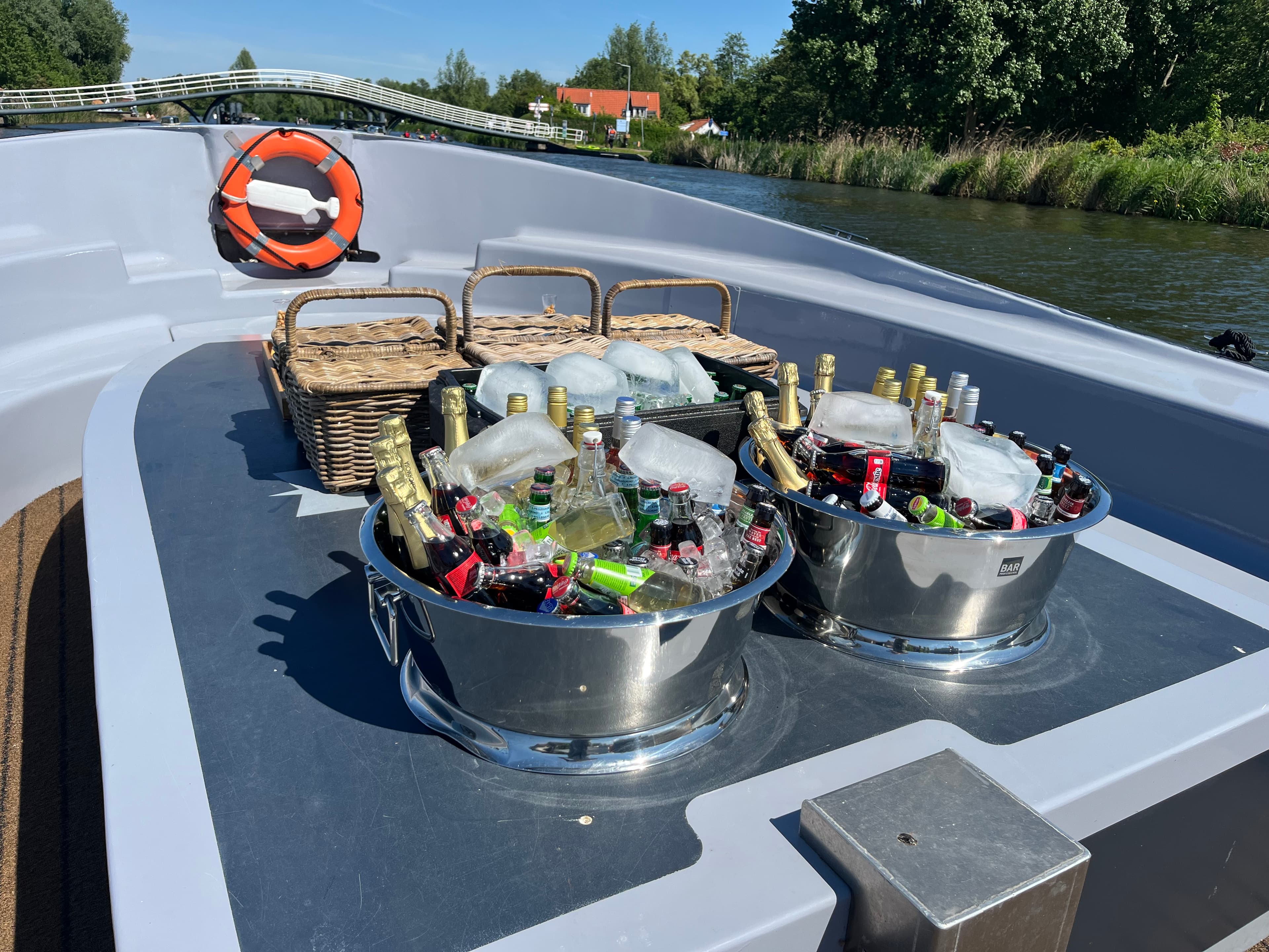 Bruiloft boot Rotterdam